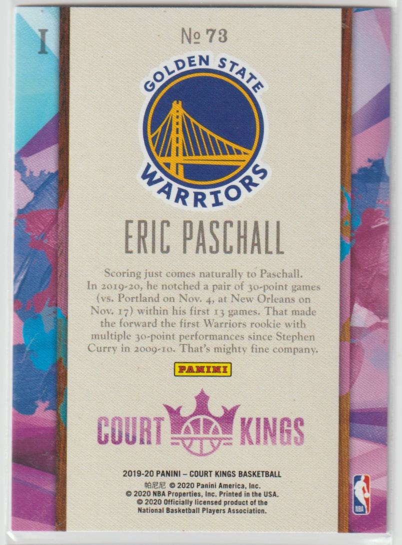 073 Eric Paschall - Golden State Warriors