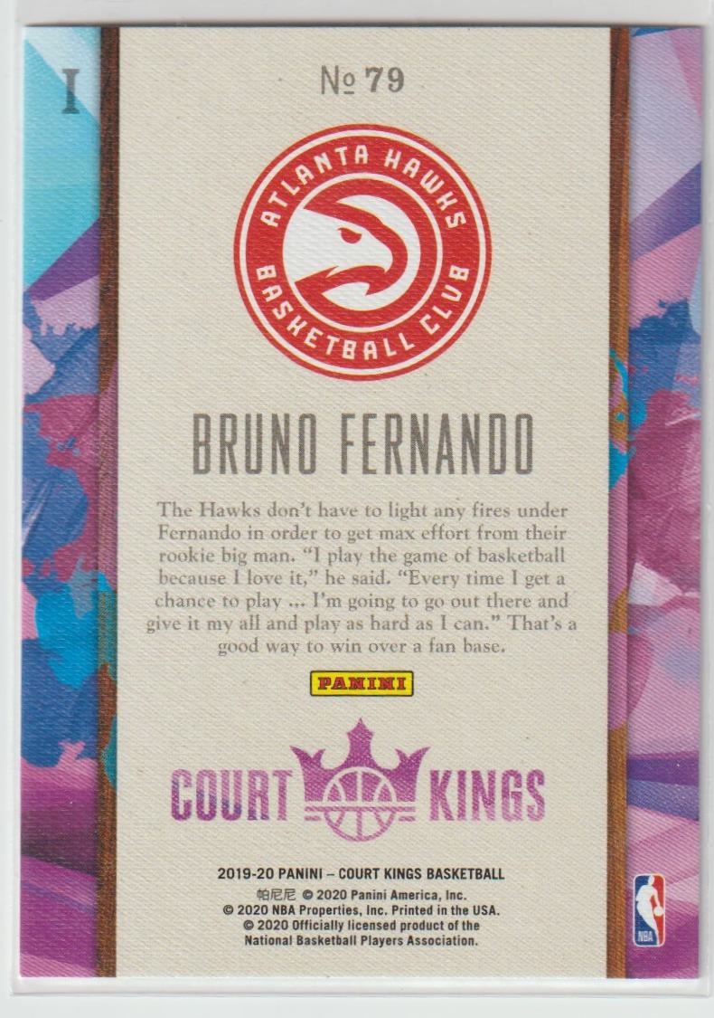 079 Bruno Fernando - Atlanta Hawks