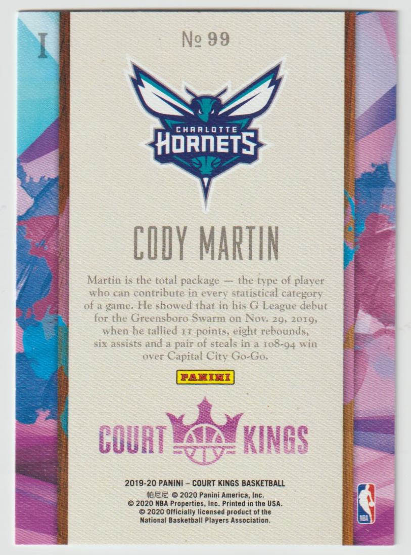 099 Cody Martin - Charlotte Hornets