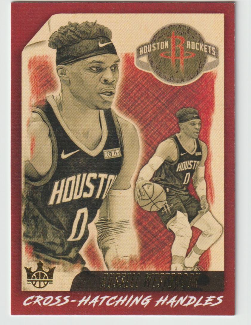 Cross-hatching Handles 001 Russell Westbrook - Houston Rockets