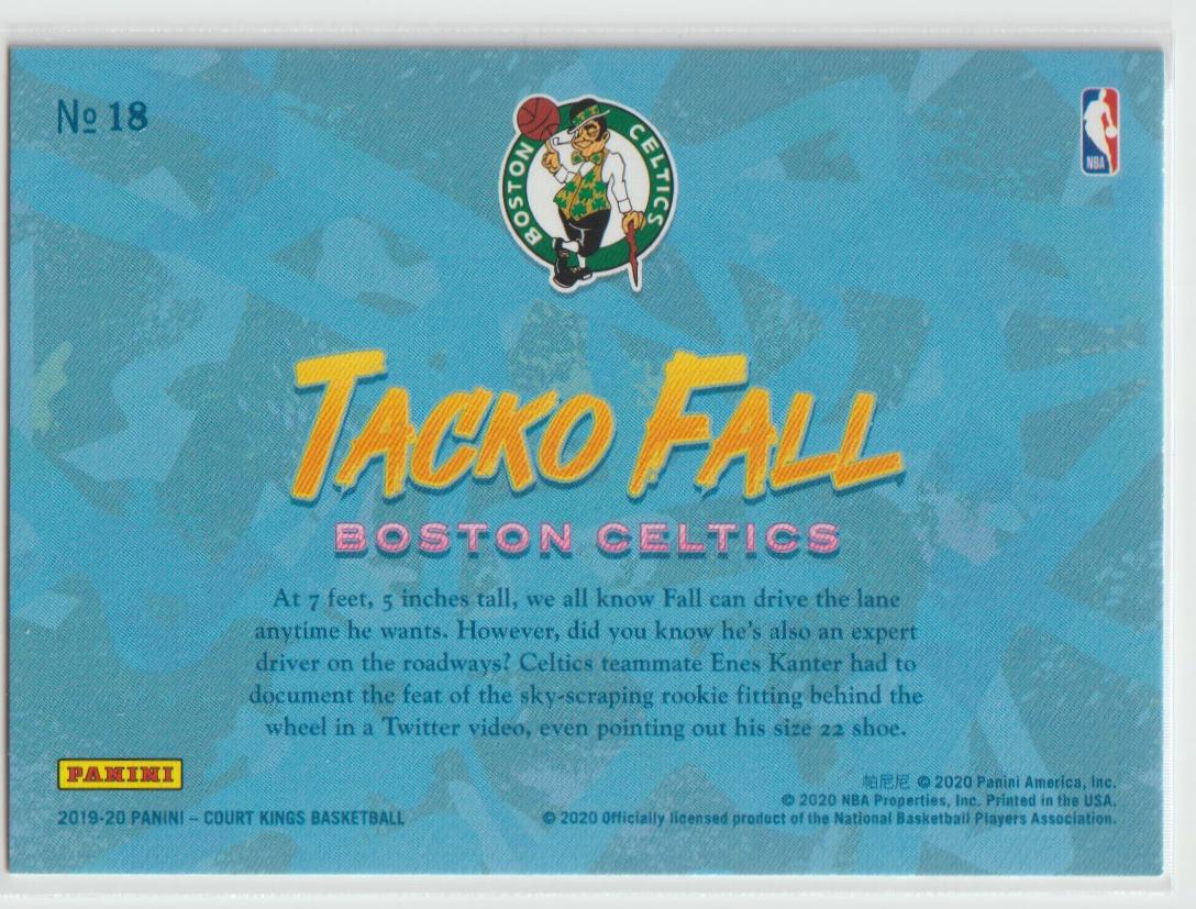 Apprentice Artists 018 Tacko Fall - Boston Celtics