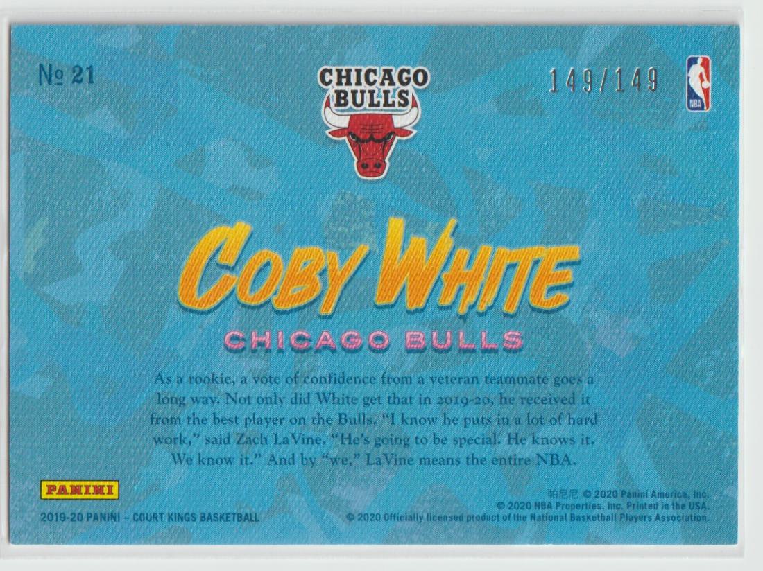 Apprentice Artists 021 Coby White - Chicago Bulls Ruby  149/149