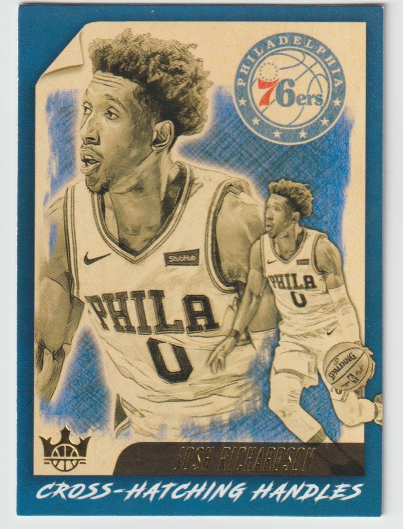 Cross-hatching Handles 009 Josh Richardson - Philadelphia 76ers