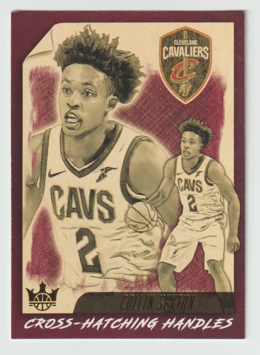 Cross-hatching Handles 015 Collin Sexton - Cleveland Cavaliers