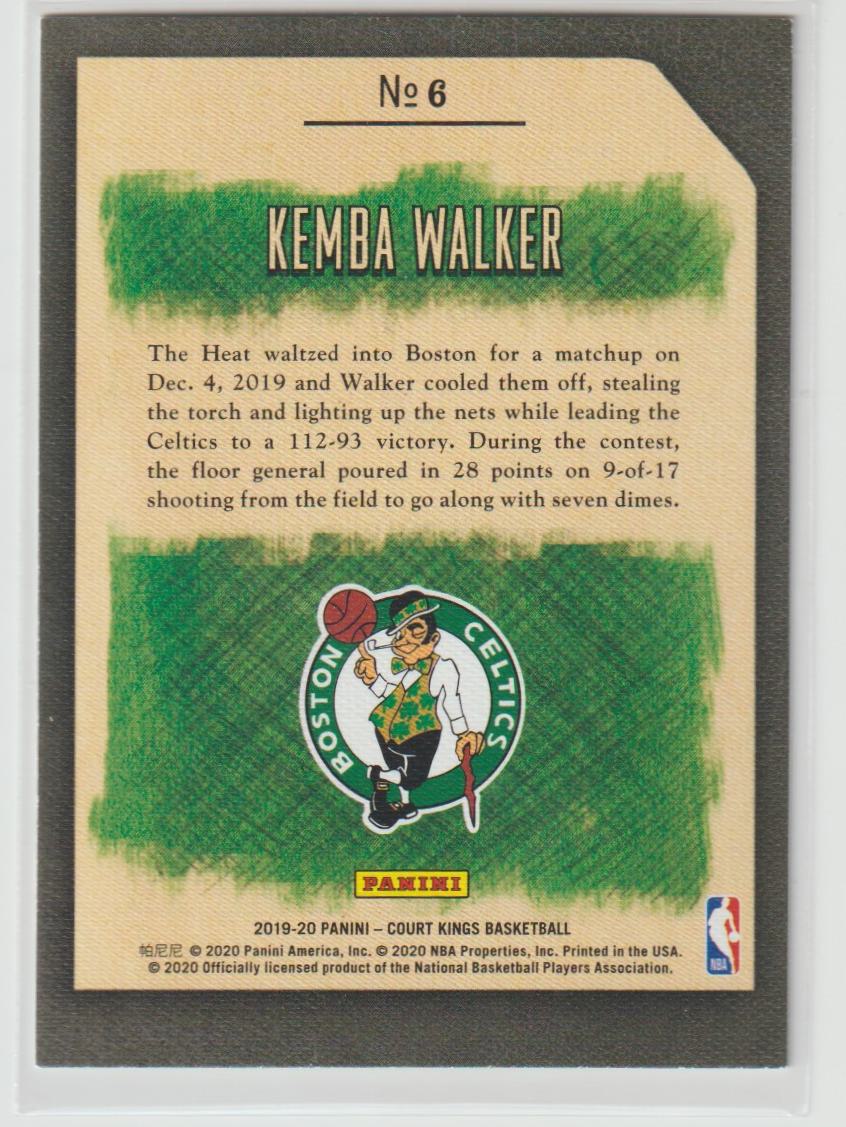 Cross-hatching Handles 006 Kemba Walker - Boston Celtics