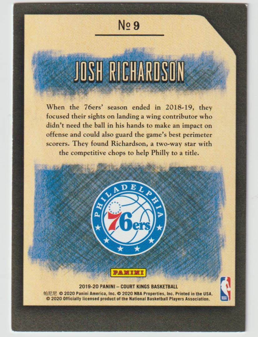 Cross-hatching Handles 009 Josh Richardson - Philadelphia 76ers