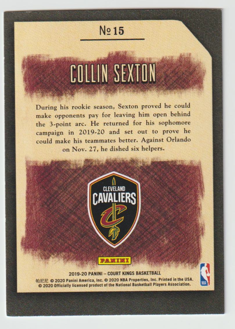 Cross-hatching Handles 015 Collin Sexton - Cleveland Cavaliers