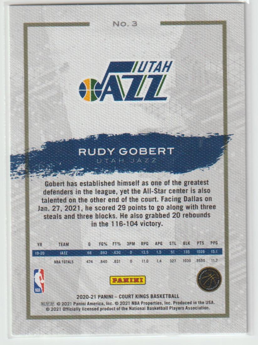 003 Rudy Gobert - Utah Jazz