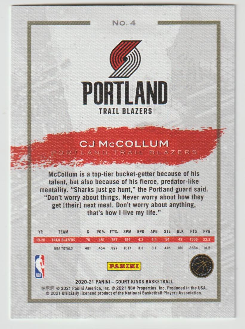 004 CJ McCollum - Portland Trail Blazers