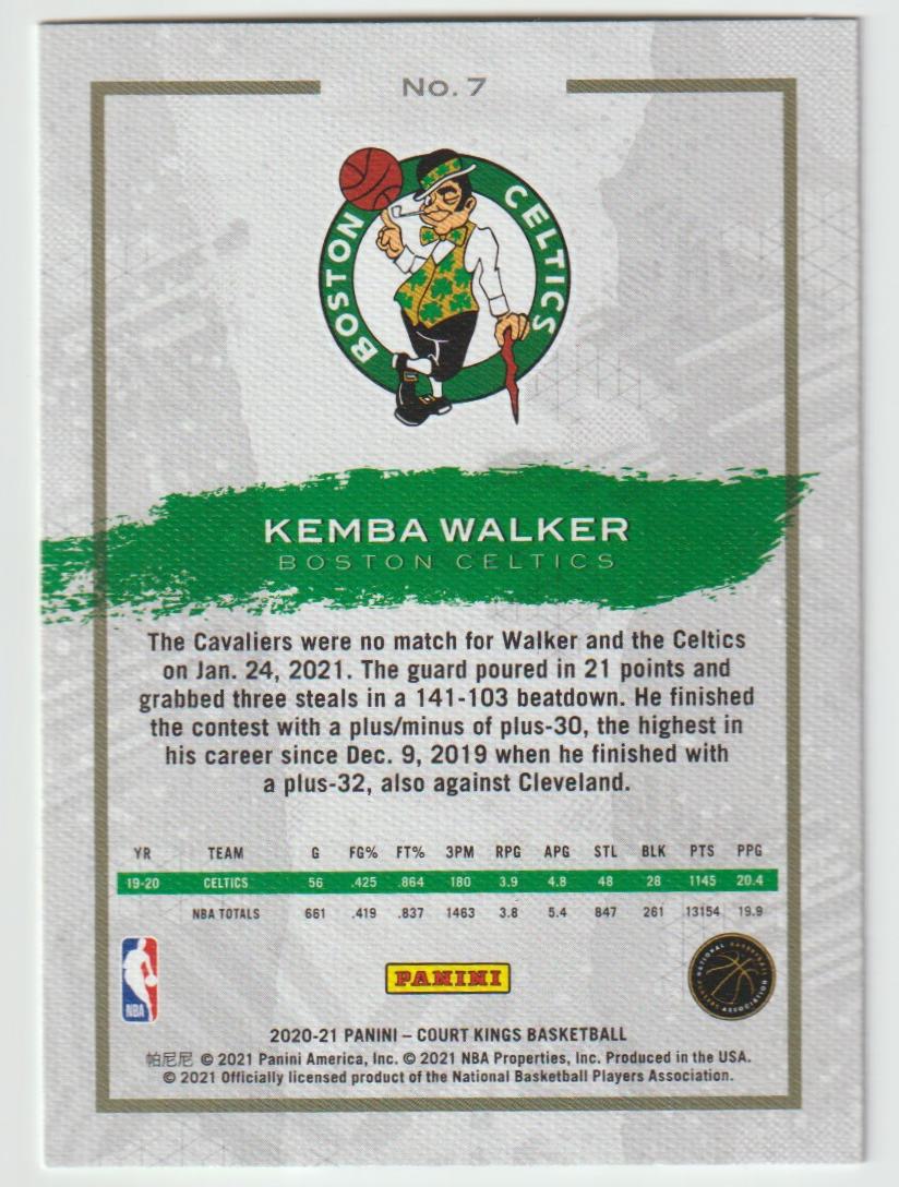 007 Kemba Walker - Boston Celtics