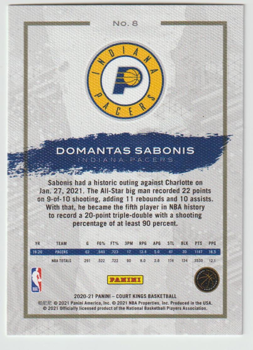 008 Domantas Sabonis - Indiana Pacers