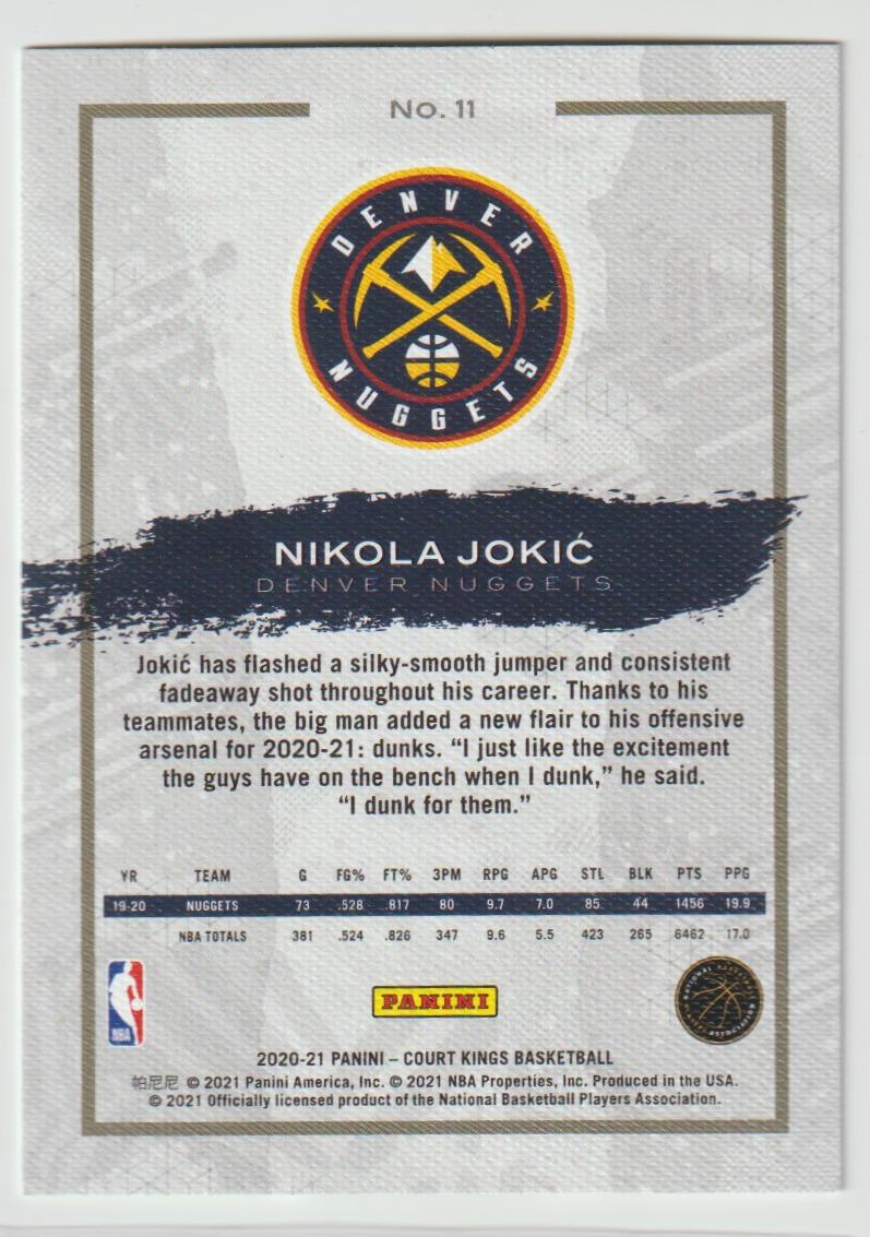 011 Nikola Jokic - Denver Nuggets