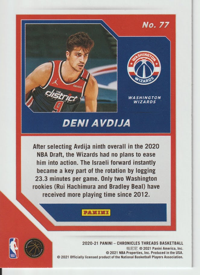 077 Deni Avdija - Washington Wizards