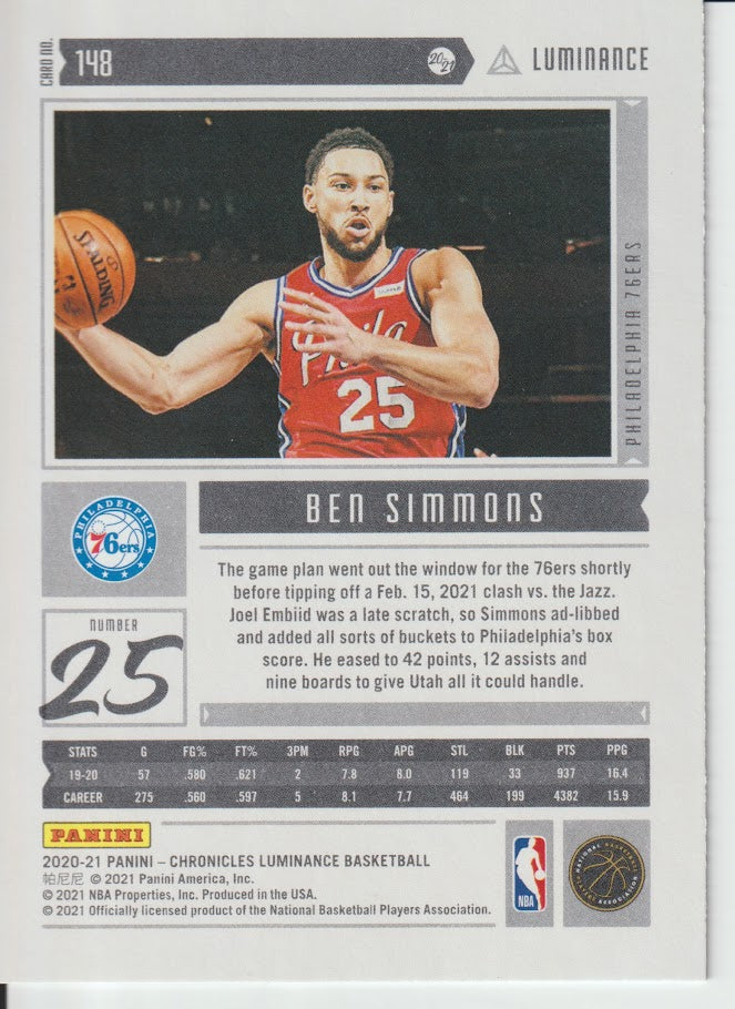 148 Ben Simmons - Philadelphia 76ers