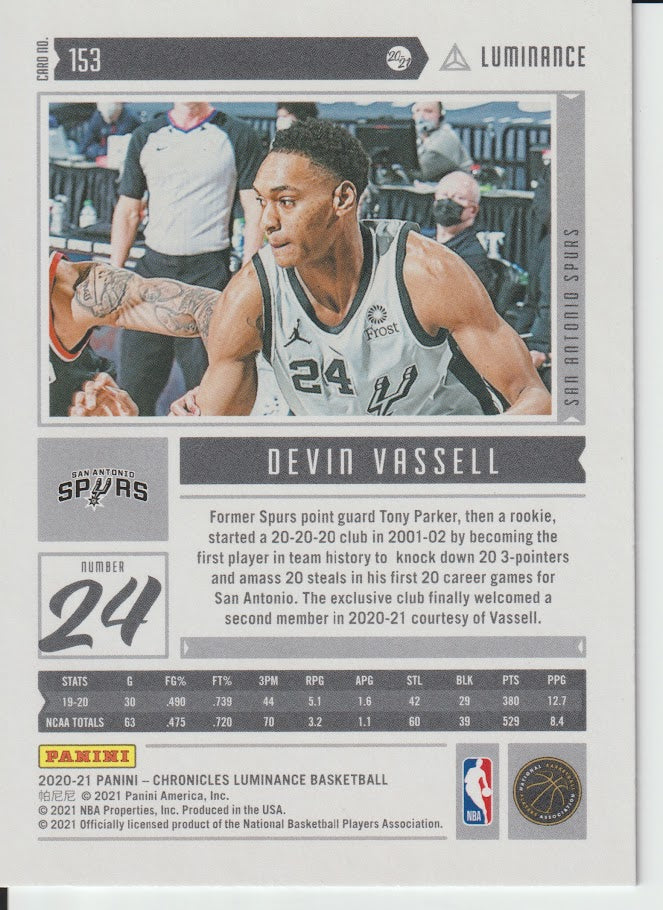 153 Devin Vassell - San Antonio Spurs