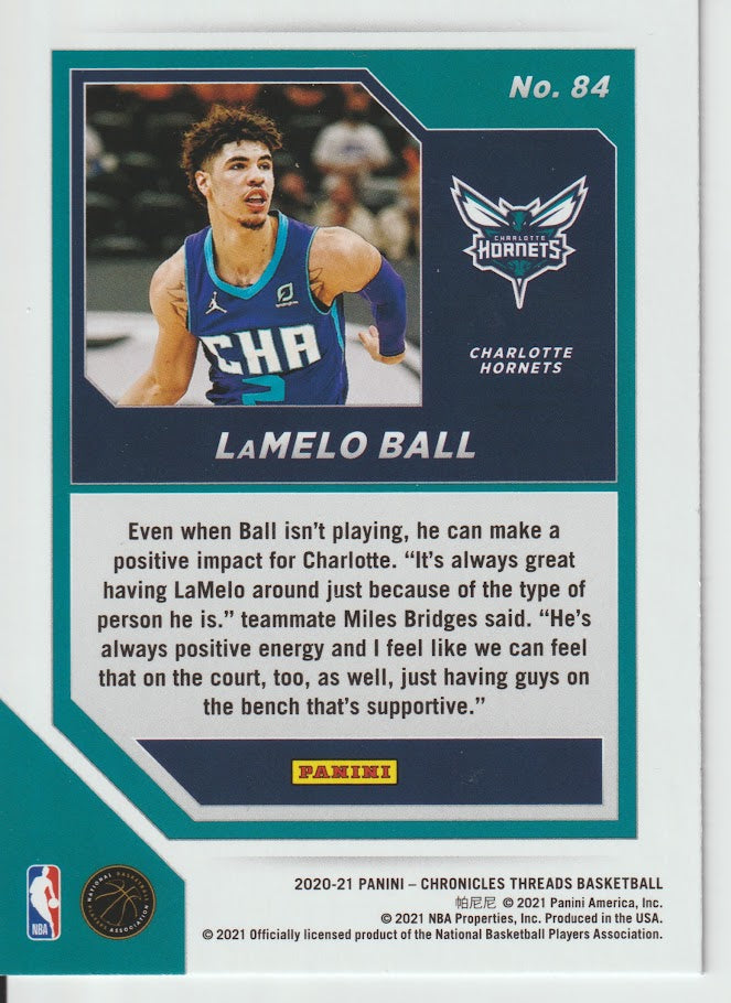 084 LaMelo Ball - Charlotte Hornets