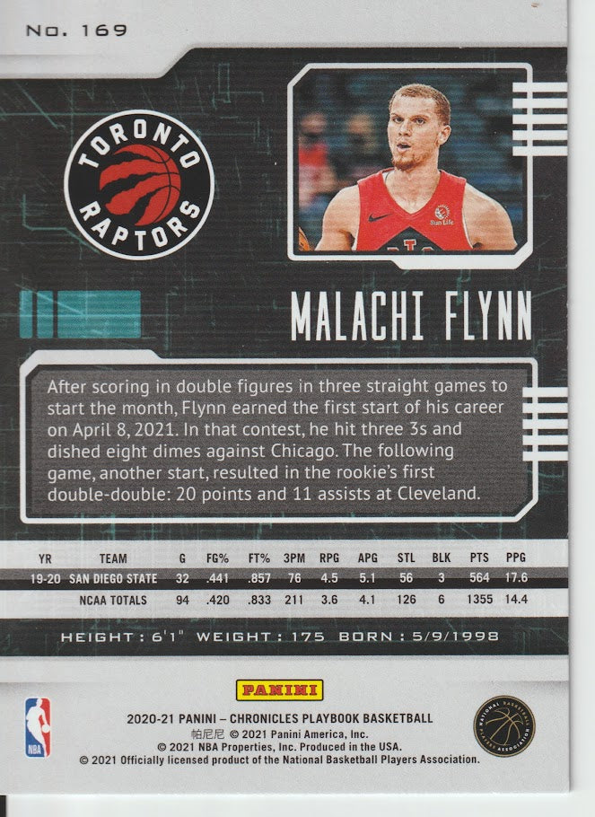 169 Malachi Flynn - Toronto Raptors