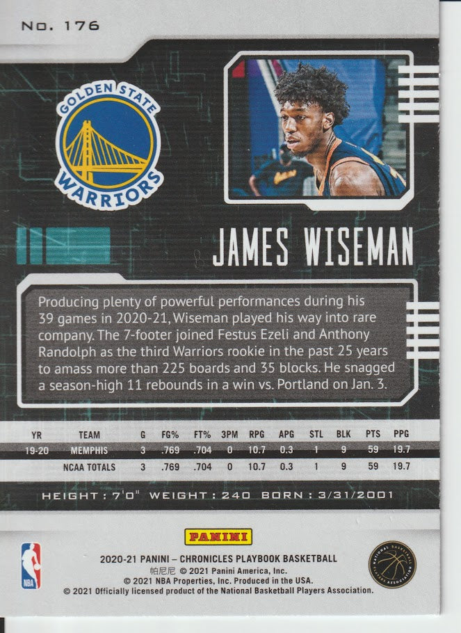 176 James Wiseman - Golden State Warriors