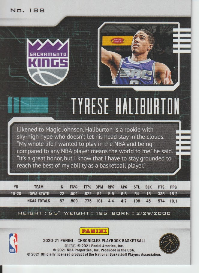 188 Tyrese Haliburton - Sacramento Kings