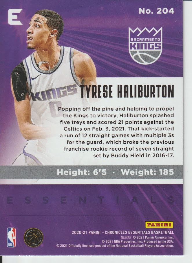 204 Tyrese Haliburton - Sacramento Kings