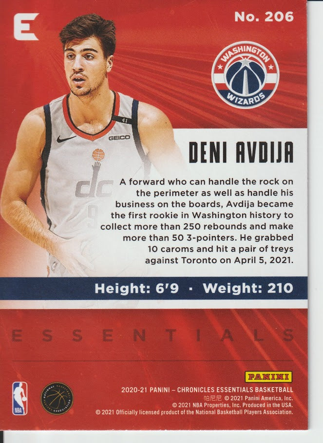 206 Deni Avdija - Washington Wizards