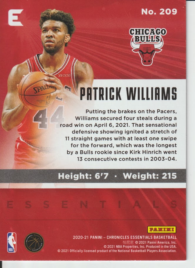 209 Patrick Williams - Chicago Bulls