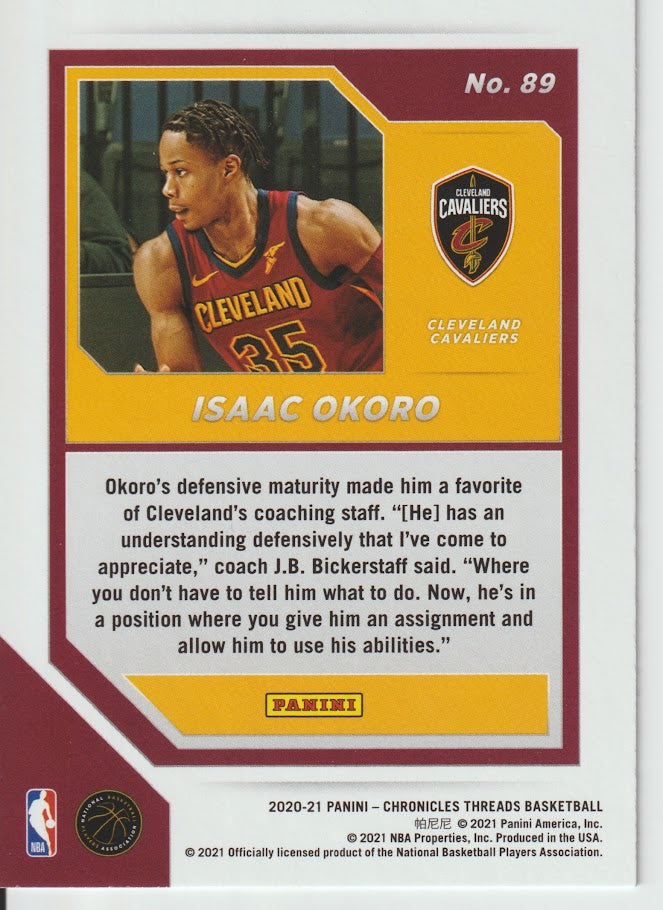 089 Isaac Okoro - Cleveland Cavaliers