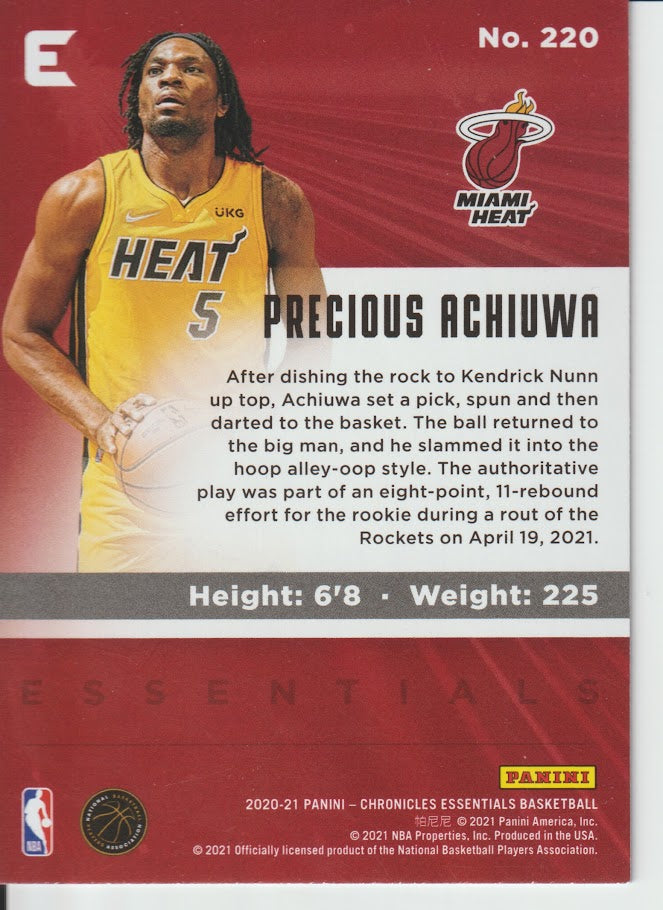 220 Precious Achiuwa - Miami Heat