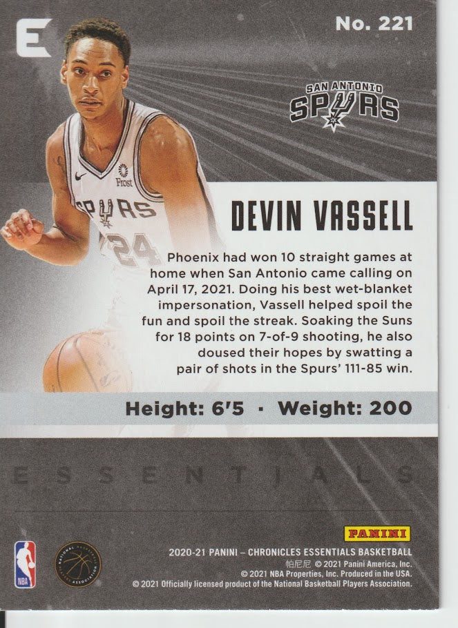 221 Devin Vassell - San Antonio Spurs