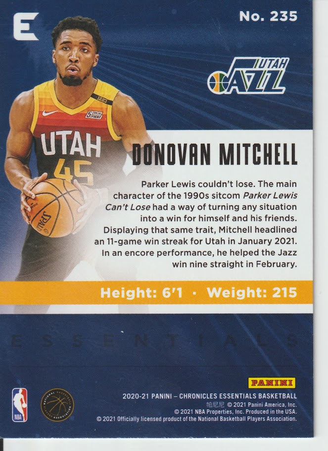 235 Donovan Mitchell - Utah Jazz