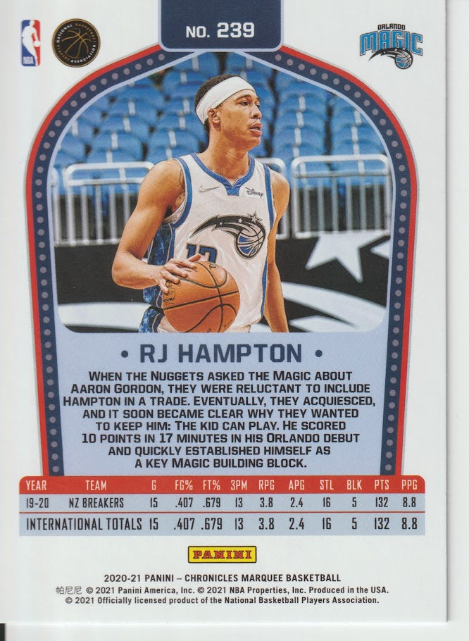 239 RJ Hampton - Orlando Magic