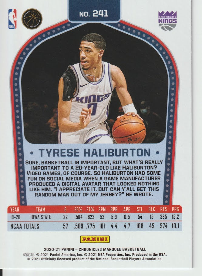 241 Tyrese Haliburton - Sacramento Kings