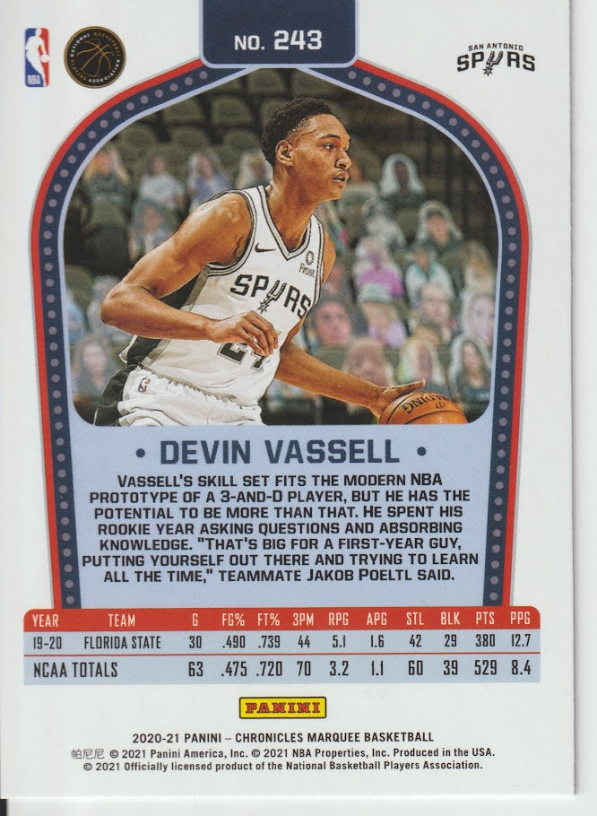 243 Devin Vassell - San Antonio Spurs