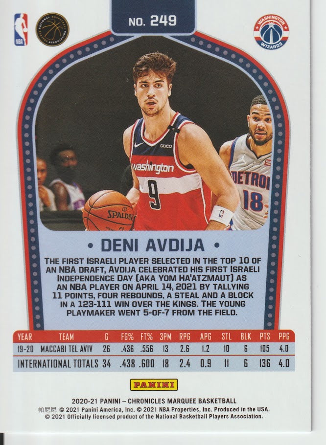 249 Deni Avdija - Washington Wizards