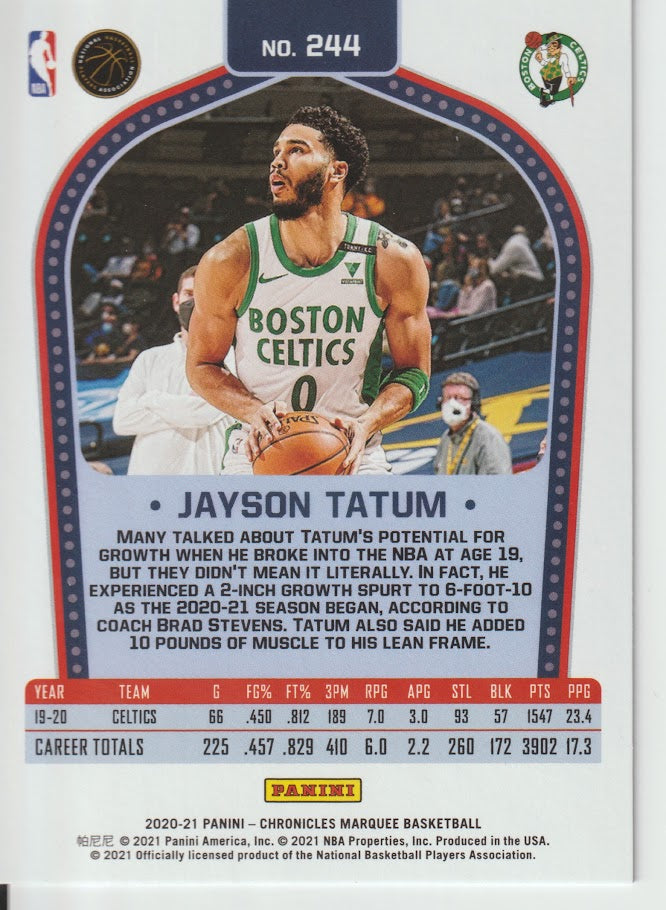 244 Jayson Tatum - Boston Celtics