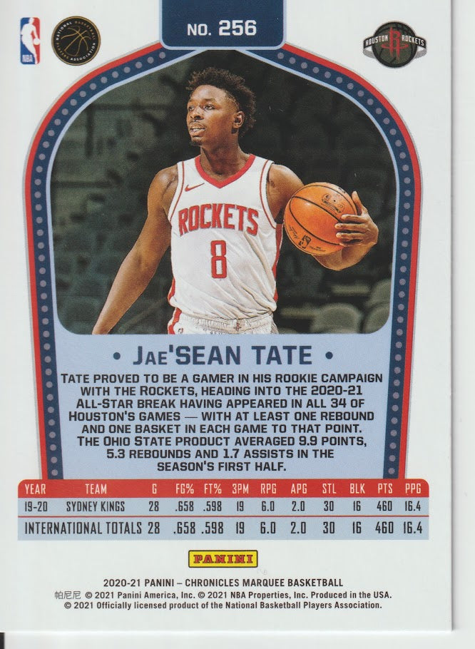 256 Jae'Sean Tate - Houston Rockets