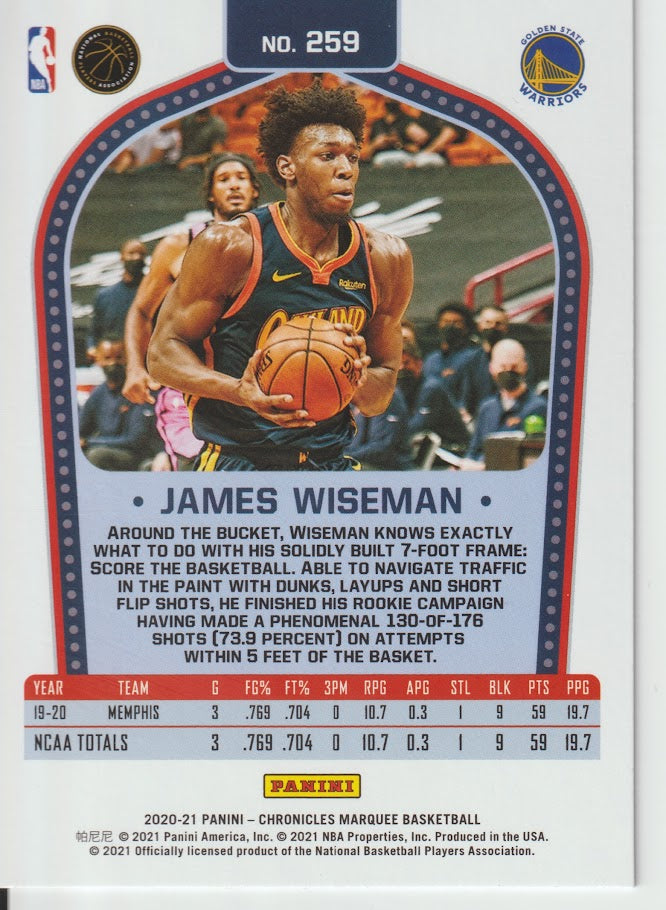 259 James Wiseman - Golden State Warriors