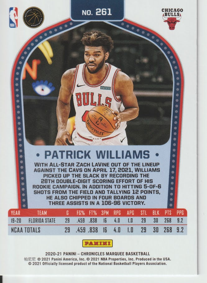 261 Patrick Williams - Chicago Bulls