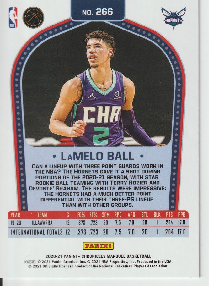 266 LaMelo Ball - Charlotte Hornets