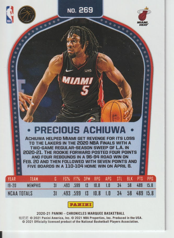 269 Precious Achiuwa - Miami Heat