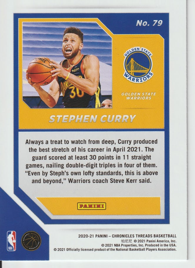 079 Stephen Curry - Golden State Warriors