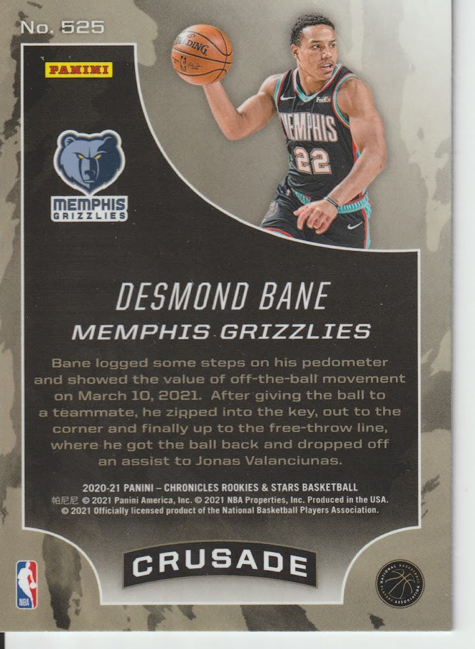 525 Desmond Bane - Memphis Grizzlies