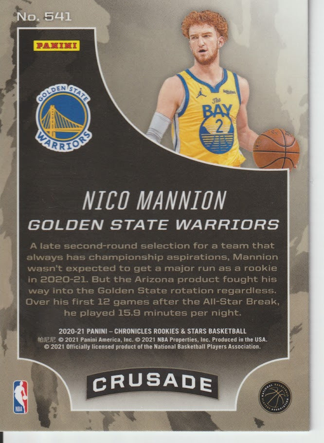 541 Nico Mannion - Golden State Warriors