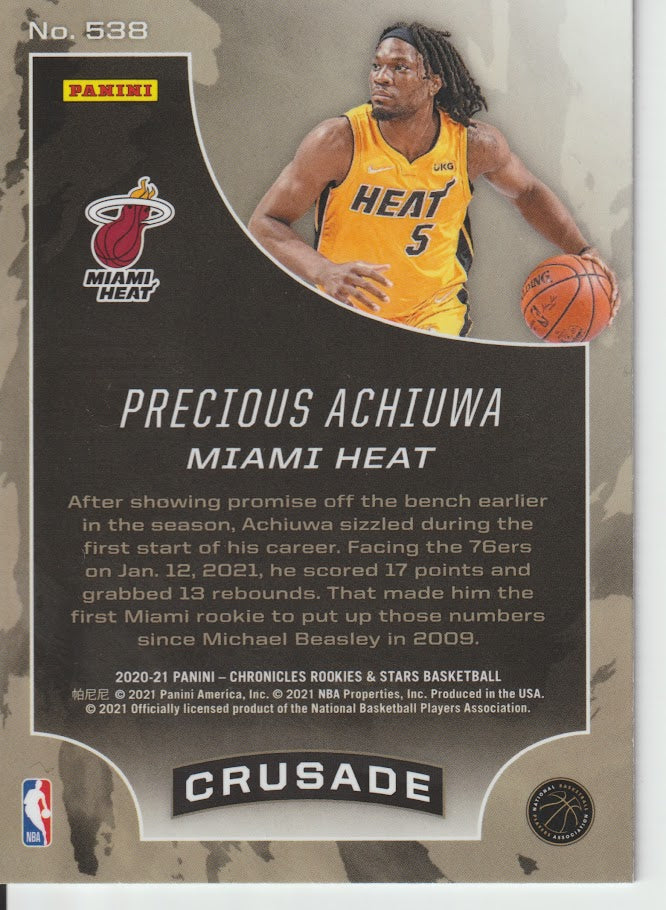 538 Precious Achiuwa - Miami Heat