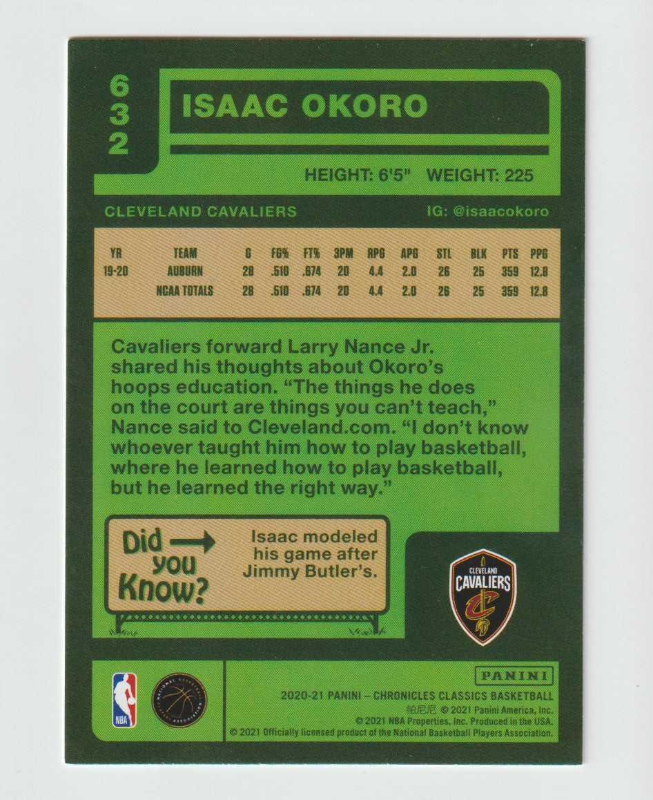 632 Isaac Okoro - Cleveland Cavaliers