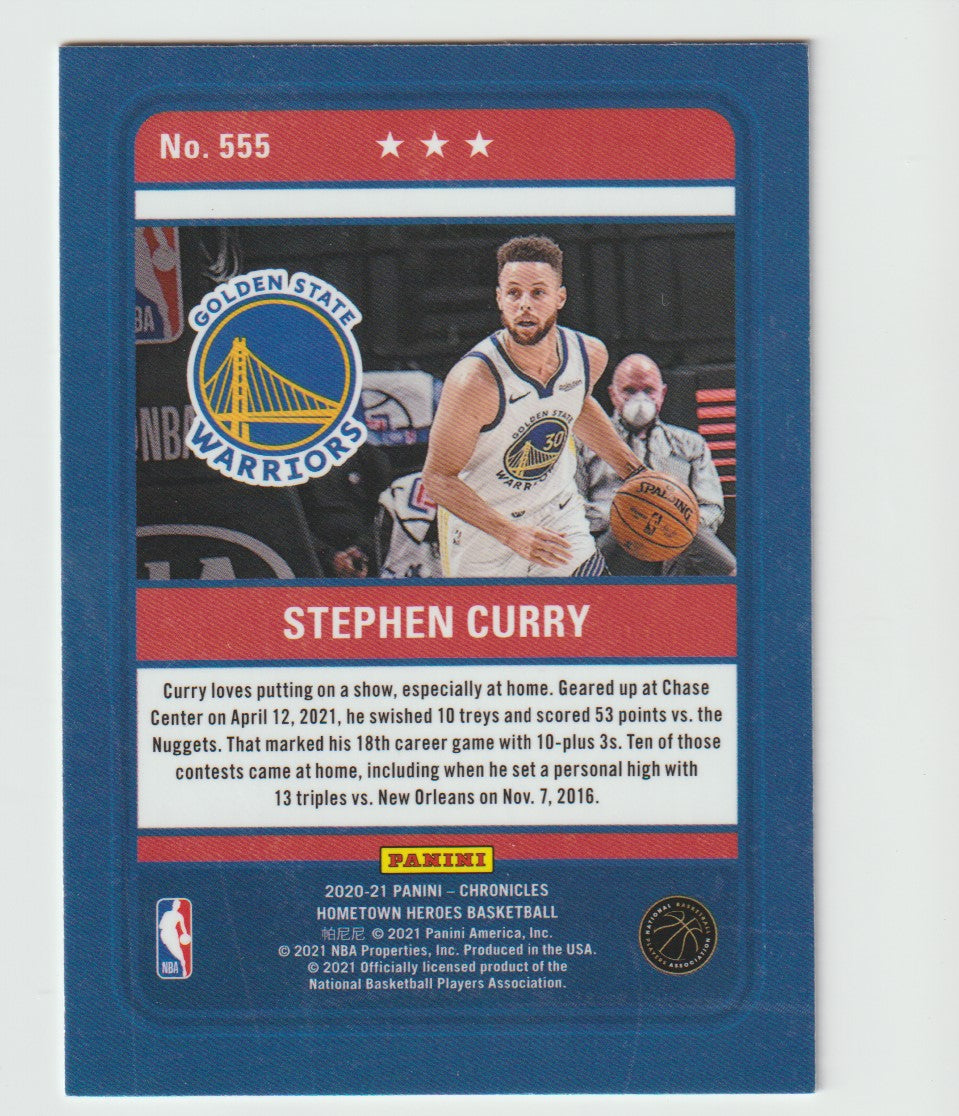 555 Stephen Curry - Golden State Warriors
