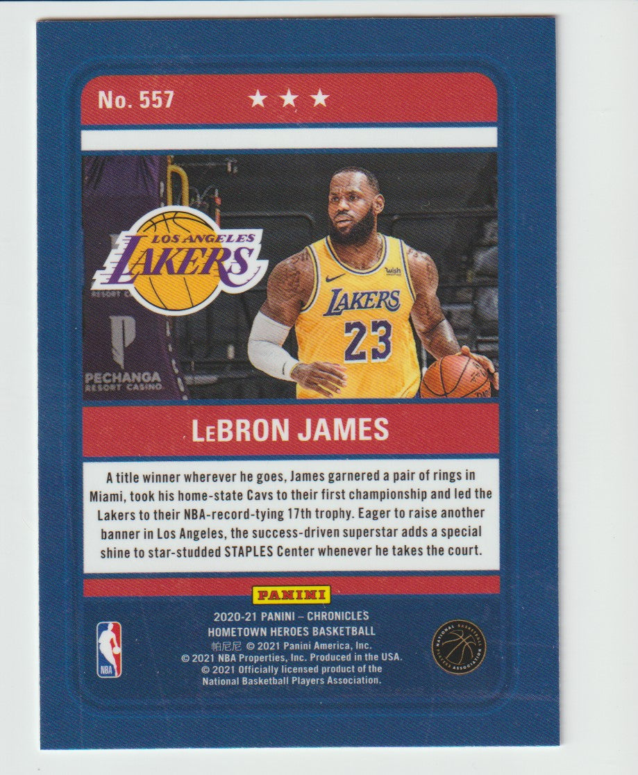 557 LeBron James - Los Angeles Lakers