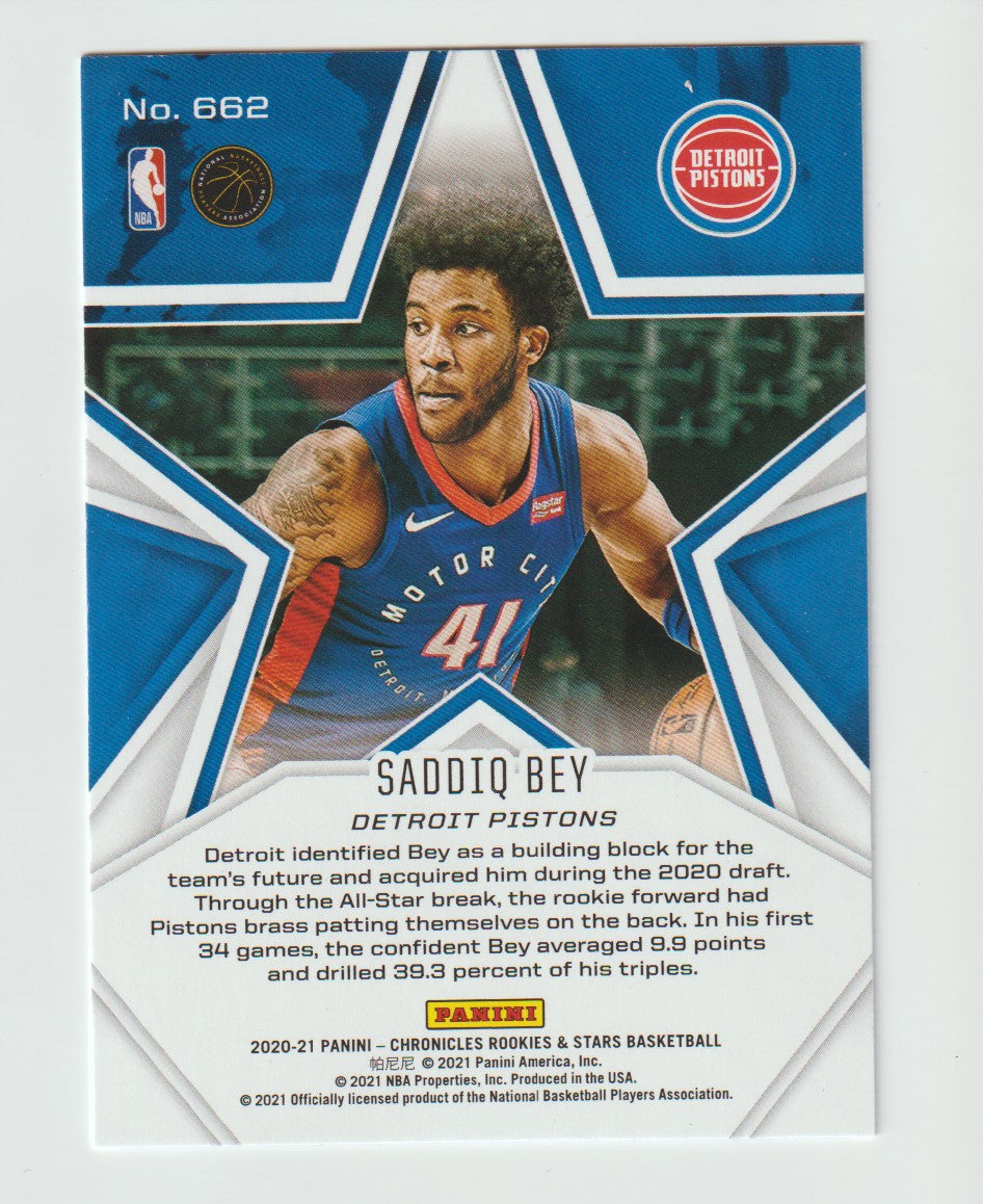 662 Saddiq Bey - Detroit Pistons