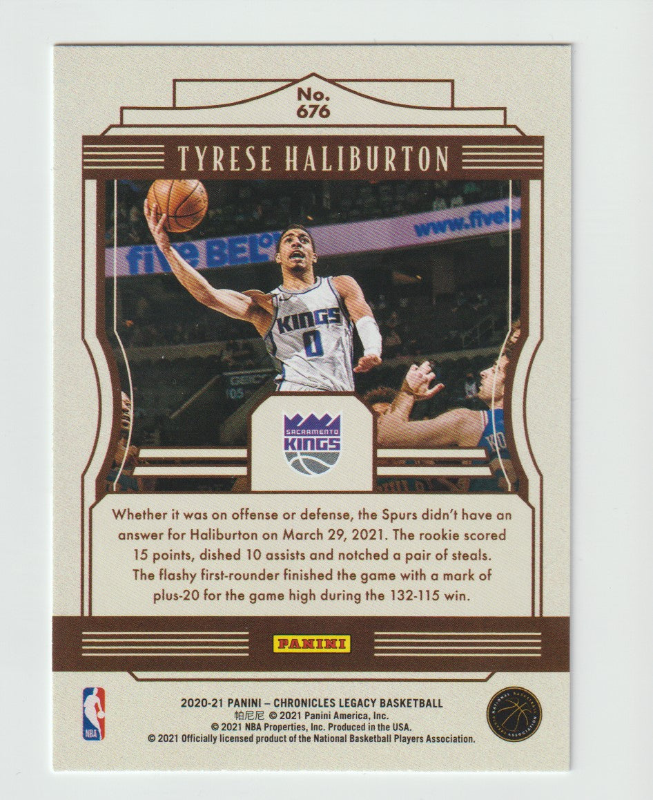 676 Tyrese Haliburton - Sacramento Kings