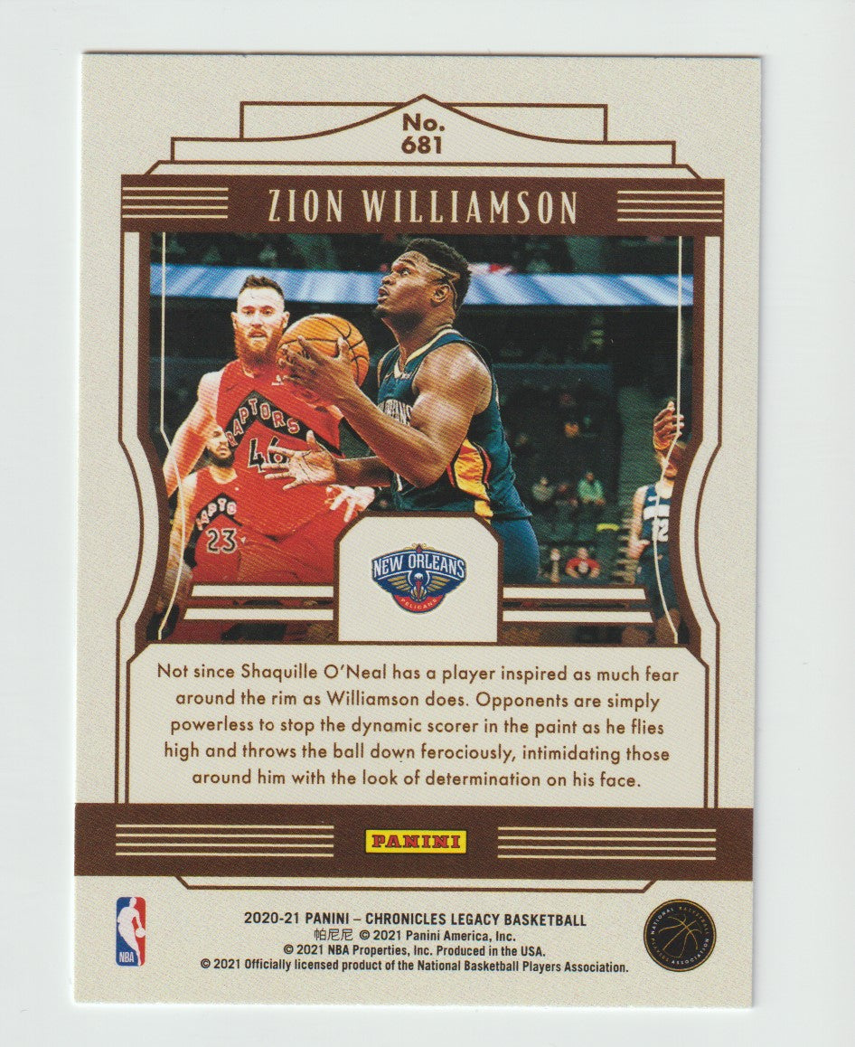 681 Zion Williamson - New Orleans Pelicans